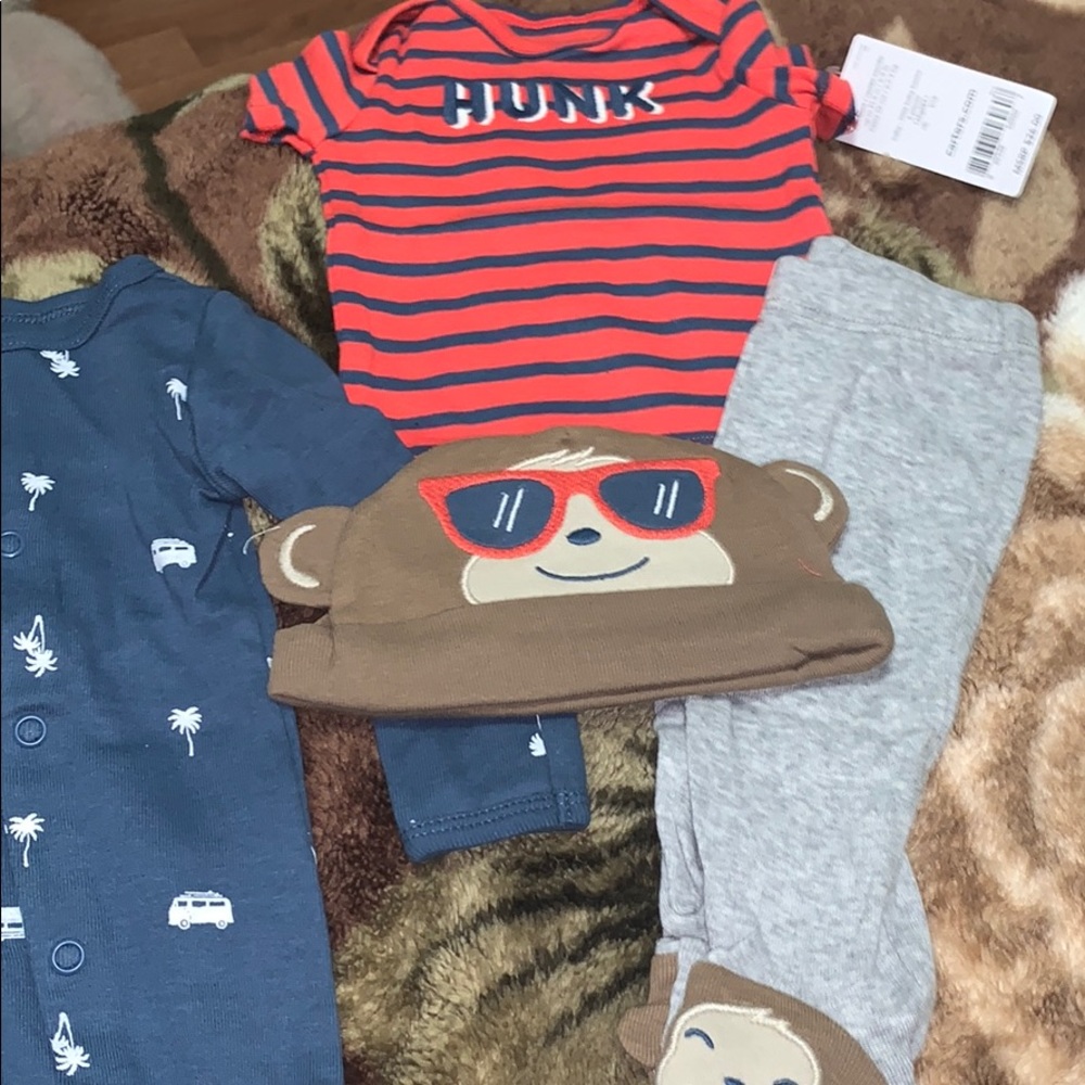 Baby boy Newborn set